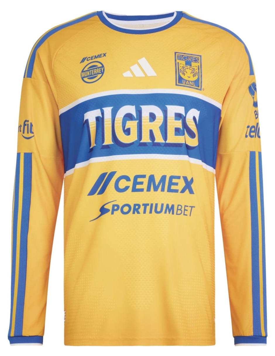 Jersey de tigres uanl tercer equipo de manga corta para hombre 2