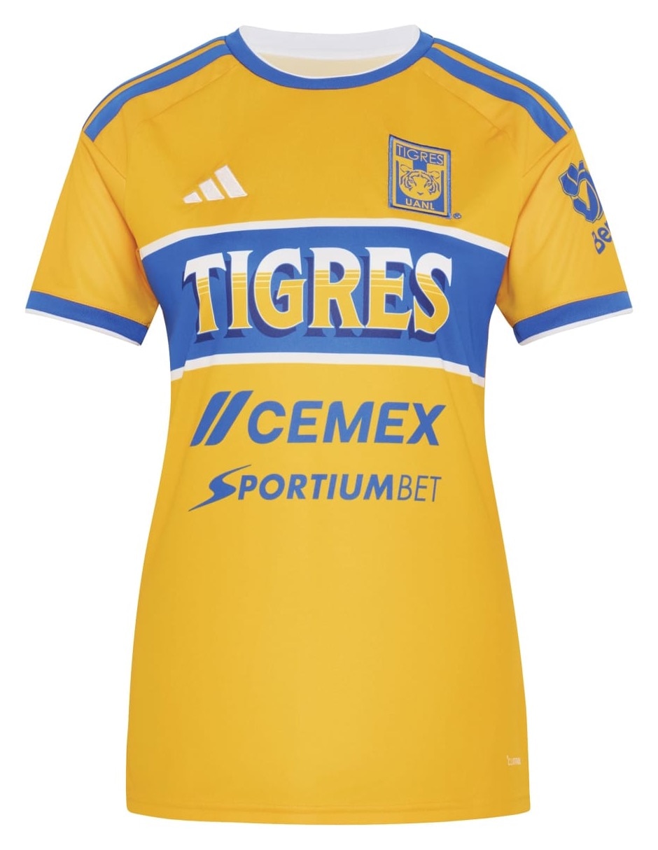 Jersey de tigres uanl tercer equipo de manga corta para mujer 2