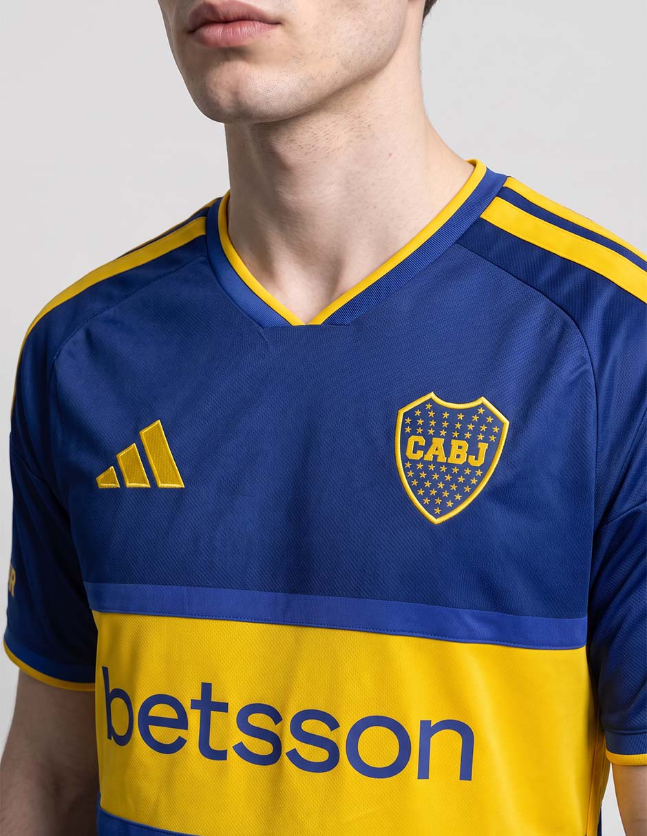 Jersey de club atlético boca juniors tercer equipo de manga corta para hombre 3