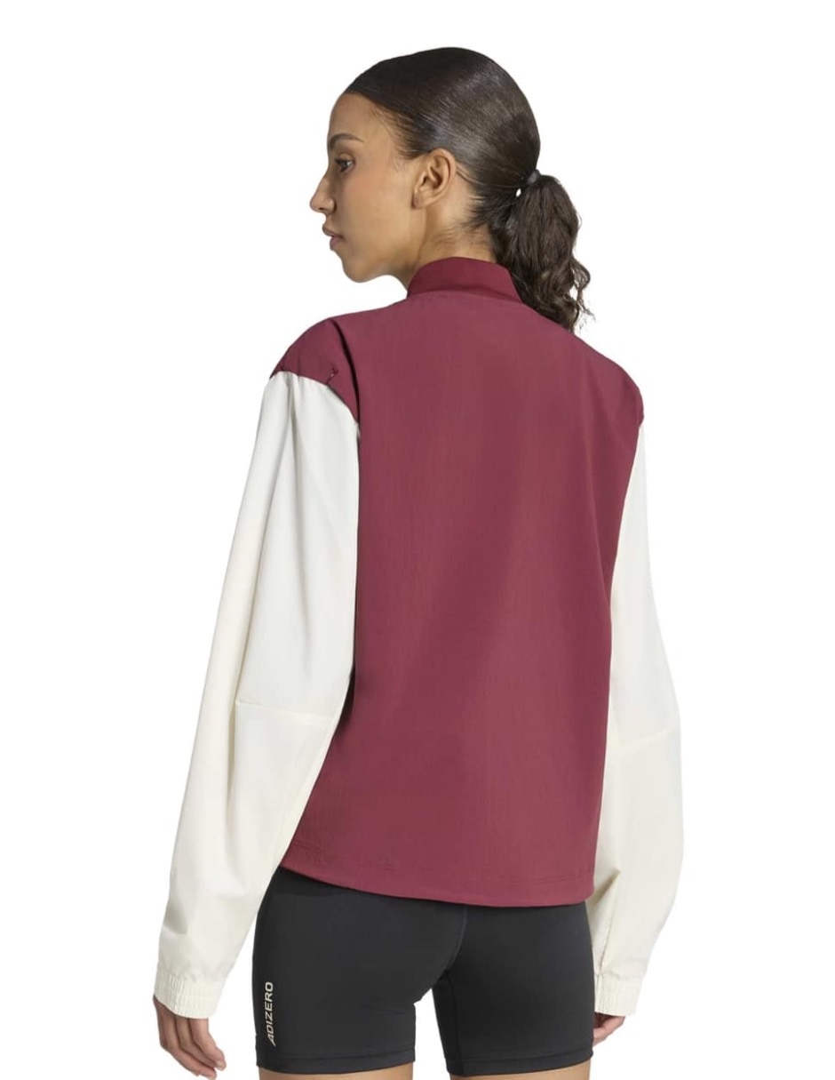 Chamarra para correr Adizero Seasonal de mujer 2