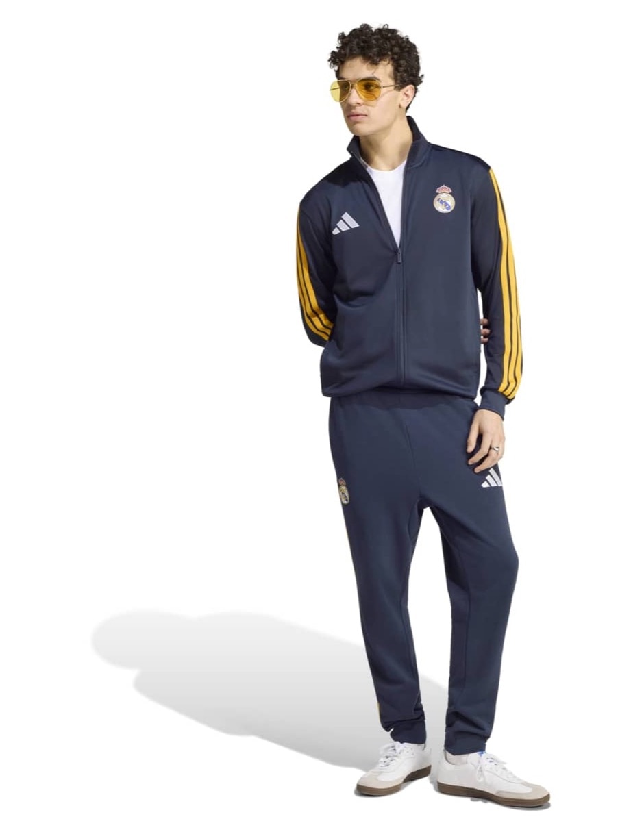 Chamarra para fútbol Adidas Real Madrid Club de Fútbol para hombre