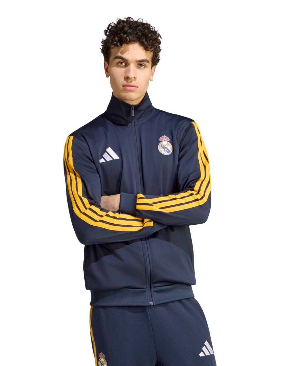 Chamarra para fútbol Adidas Real Madrid Club de Fútbol para hombre