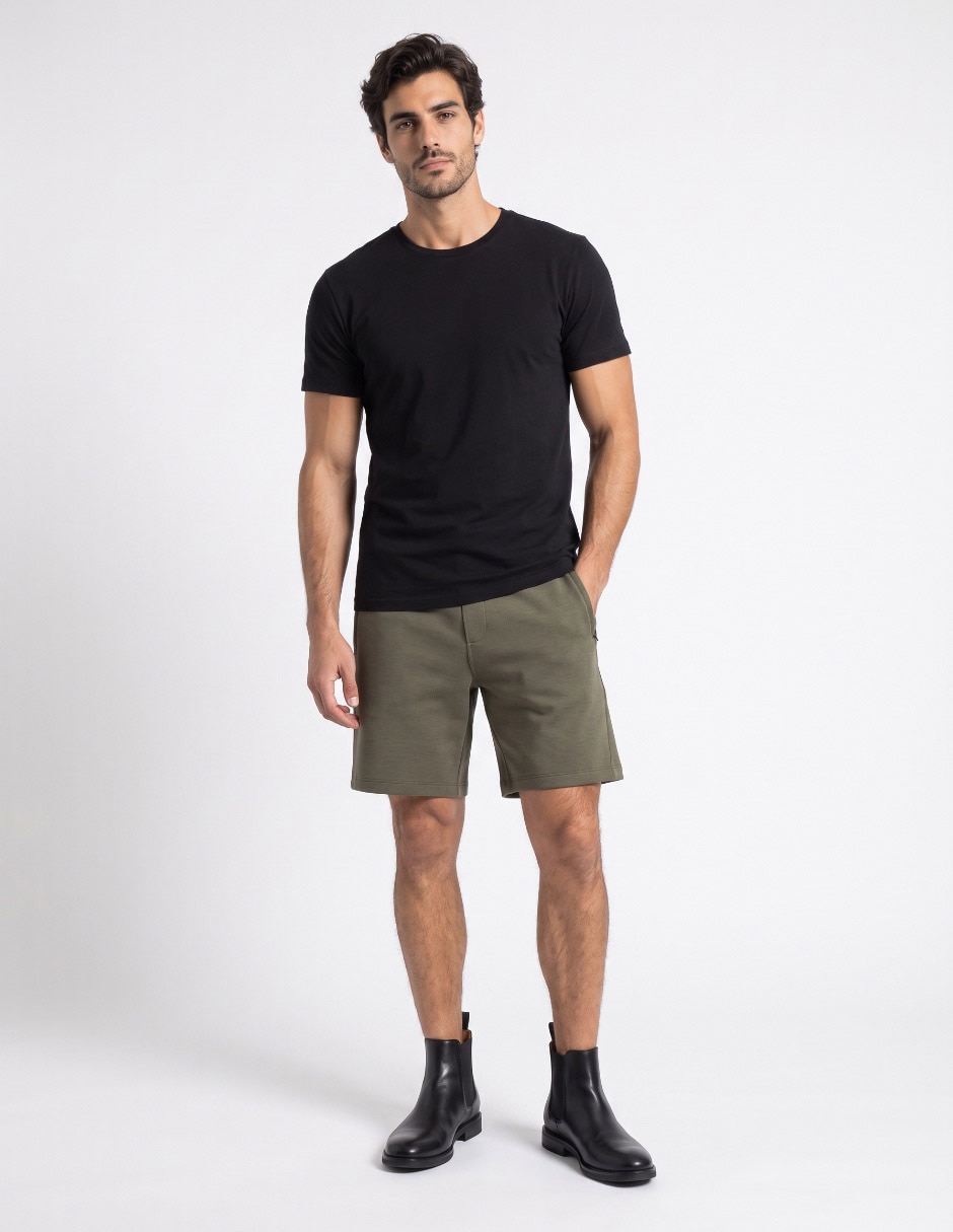Short con bolsillos para entrenamiento hombre