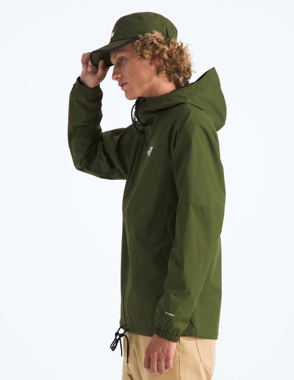 Chamarra para senderismo the north face antora rain hoodie para hombre