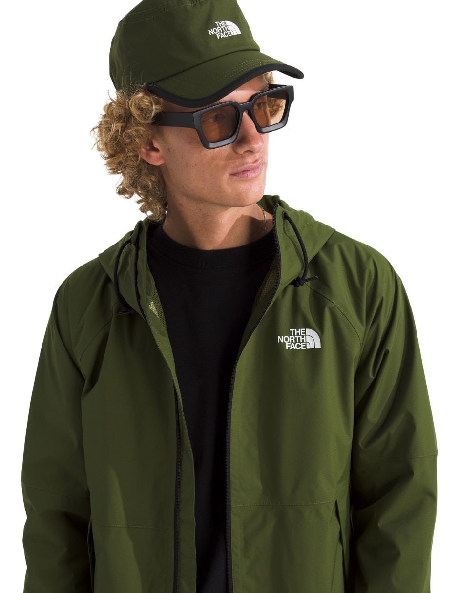 Chamarra para senderismo the north face antora rain hoodie para hombre