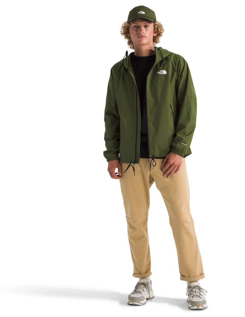 Chamarra para senderismo the north face antora rain hoodie para hombre