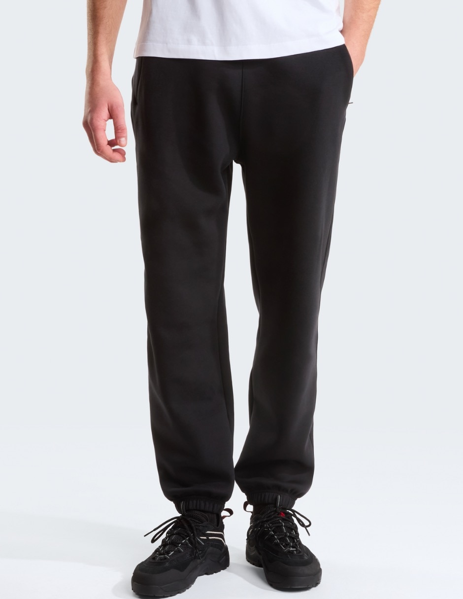 Pantalón regular estampado para hombre