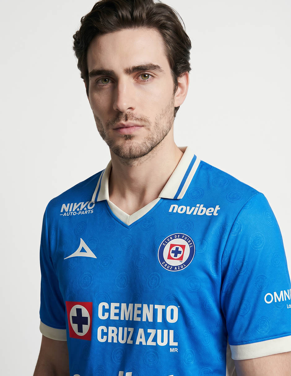 Jersey de Club de Fútbol Cruz Azul local jugador para hombre 3