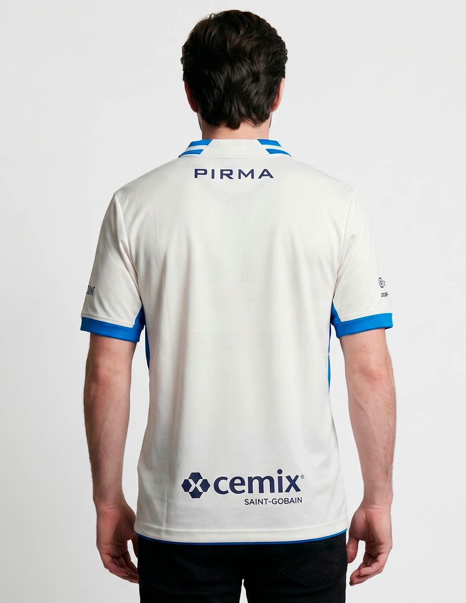 Jersey de Club de Fútbol Cruz Azul visitante Pirma fan para hombre