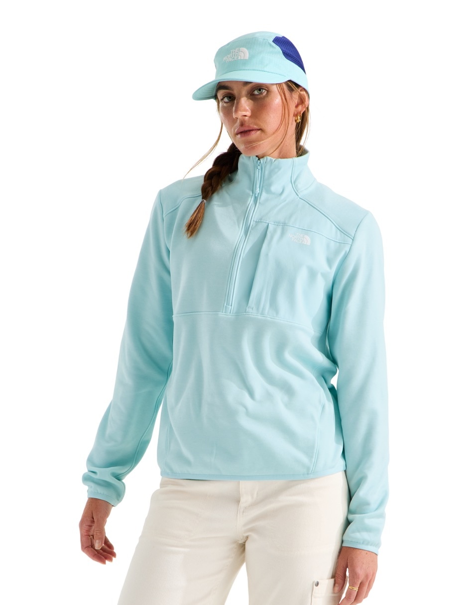 Chamarra para entrenamiento W Tnf Performance Fleece 1/4 Zip de mujer