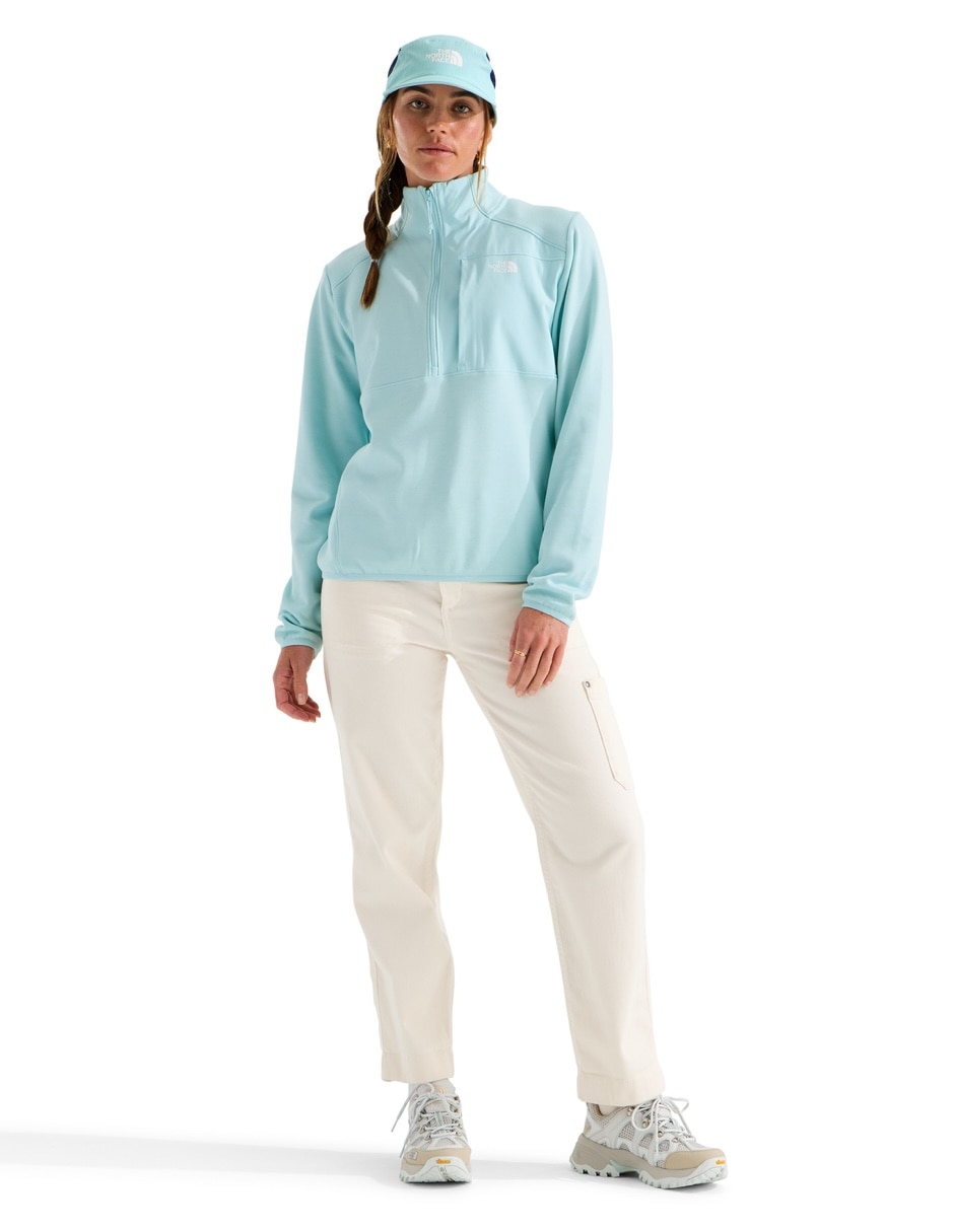 Chamarra para entrenamiento W Tnf Performance Fleece 1/4 Zip de mujer 4