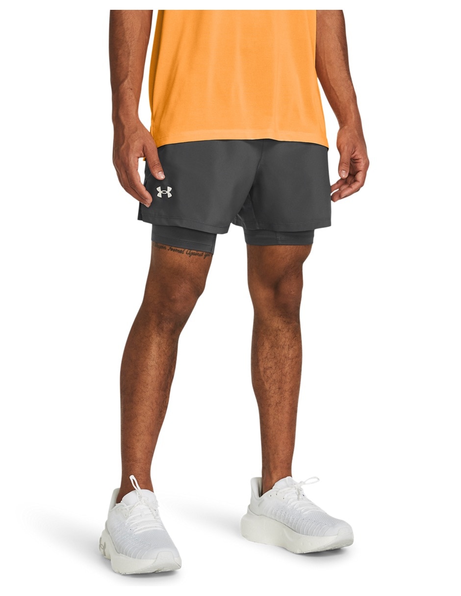 Short con bolsa oculta para correr hombre
