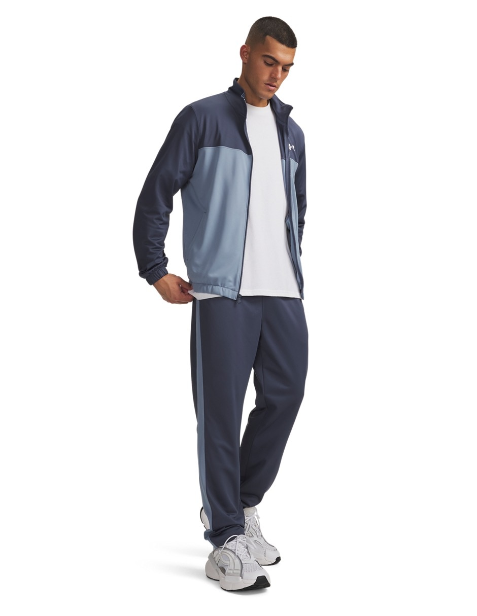 Conjunto deportivo regular con elástico para hombre