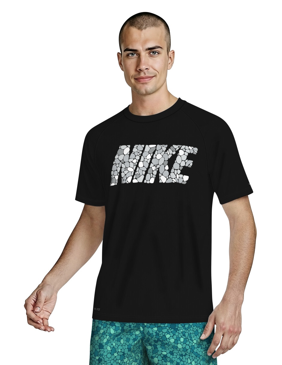 Wetshirt estampado logo para hombre 4