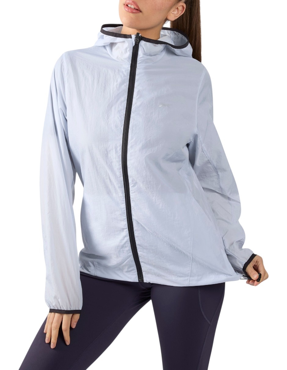 Chamarra para correr Id Running Full Zip Jacket de mujer
