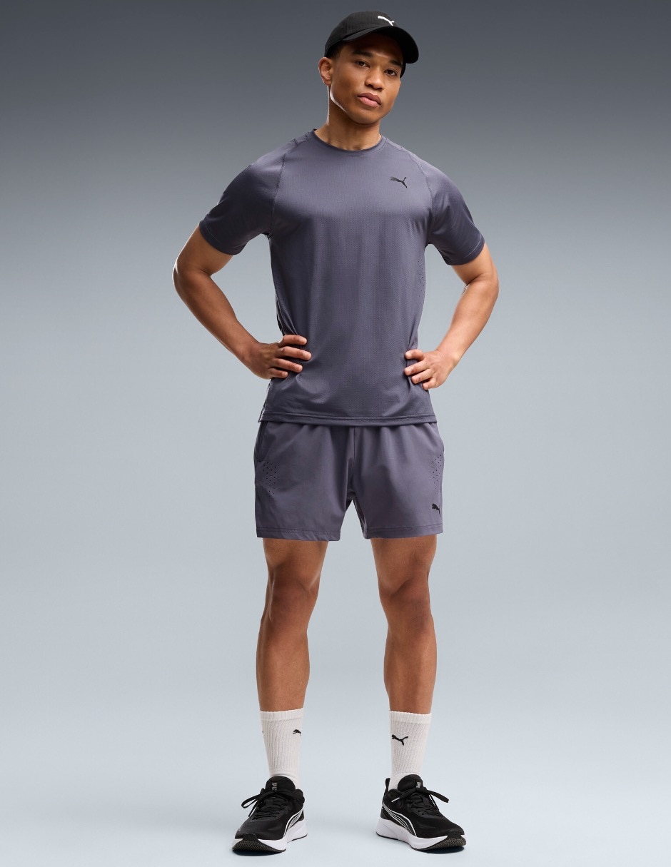 Short con bolsillos pwrmode para entrenamiento hombre Short con bolsillos pwrmode para entrenamiento hombre