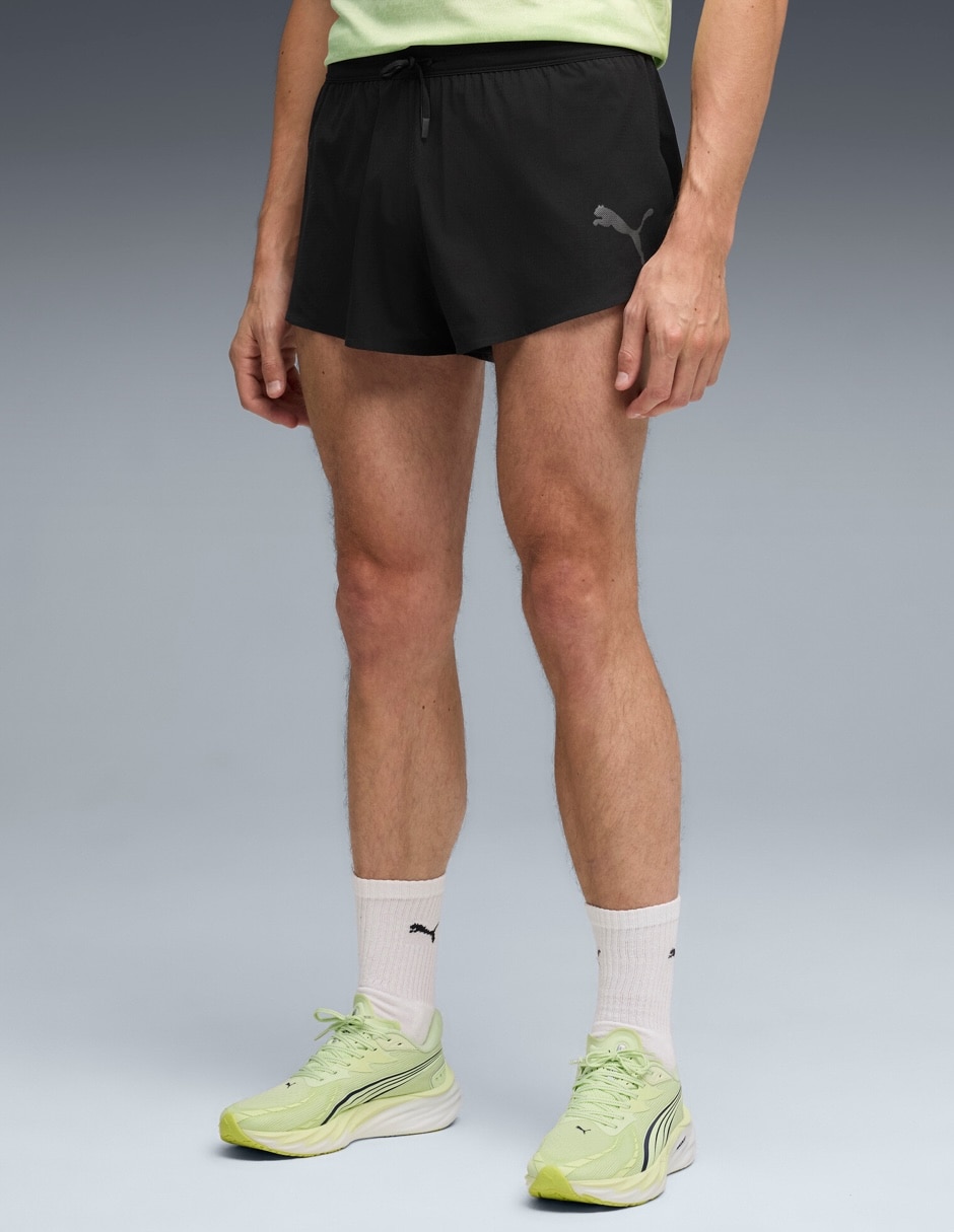 Short con bolsa para correr para hombre