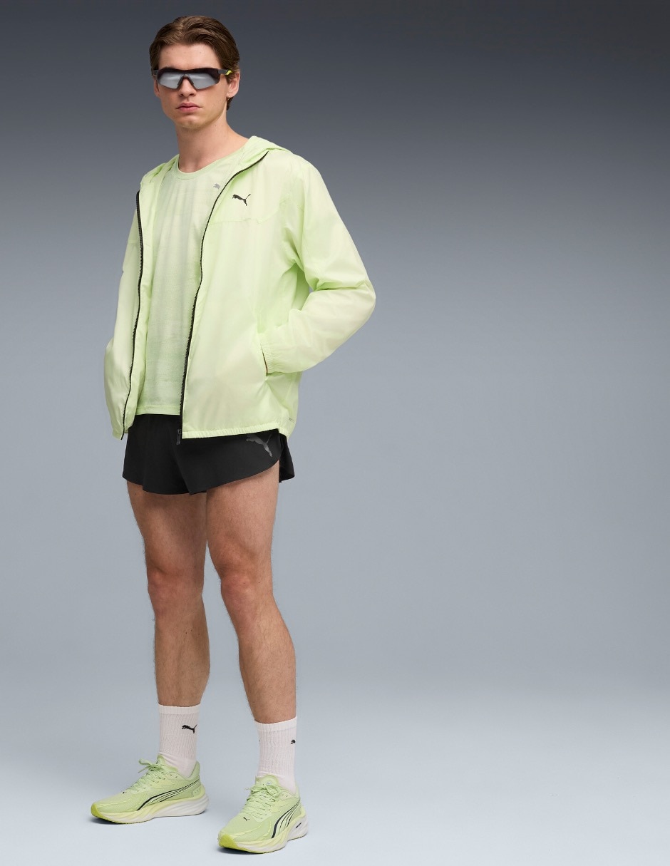 Short con bolsa para correr para hombre 5