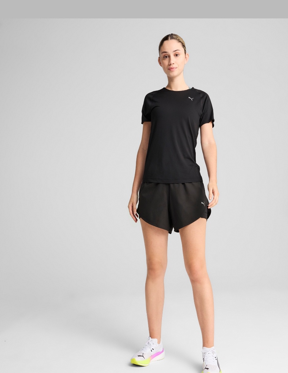 Playera deportiva para correr de mujer 4