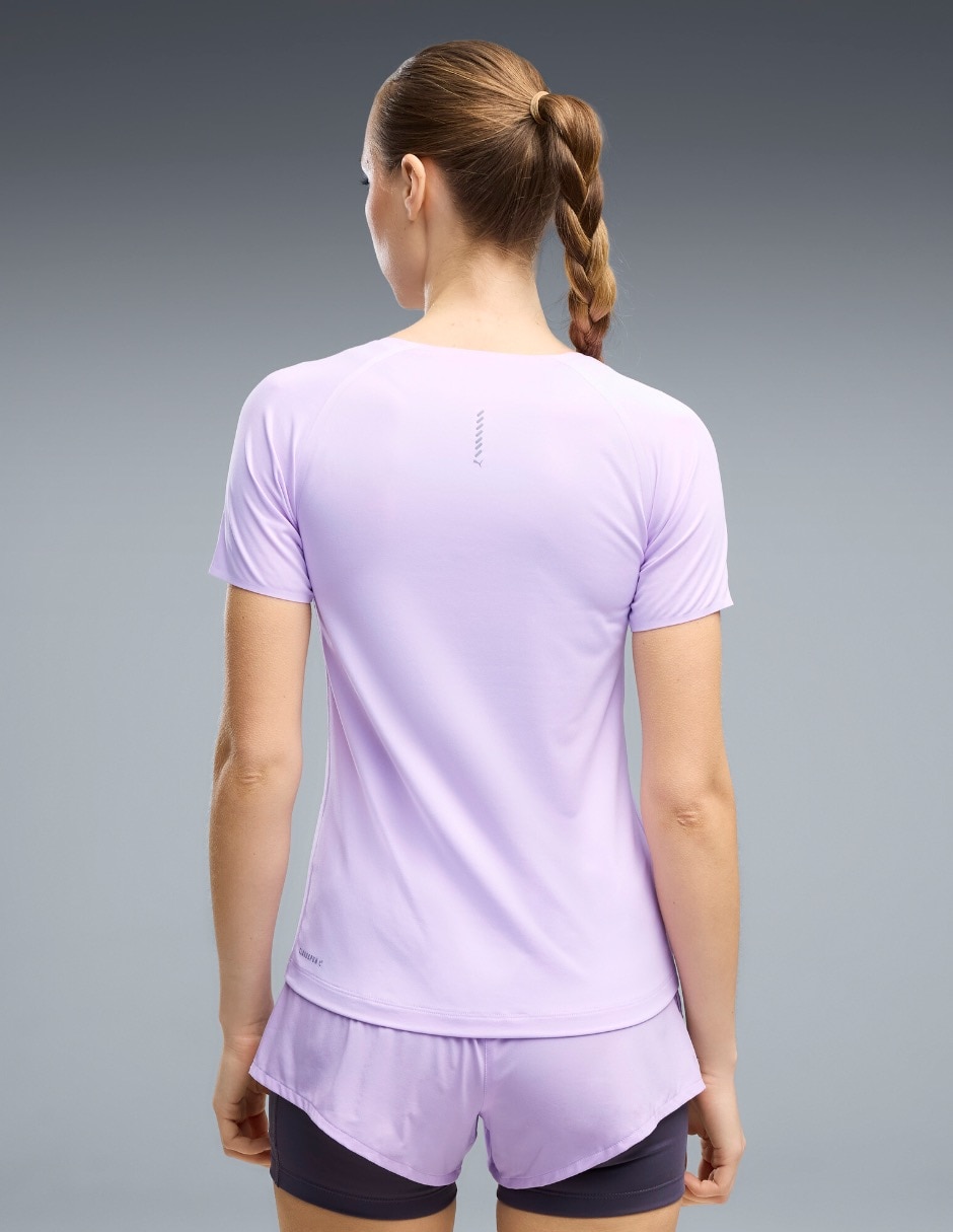 Playera deportiva para correr de mujer 5