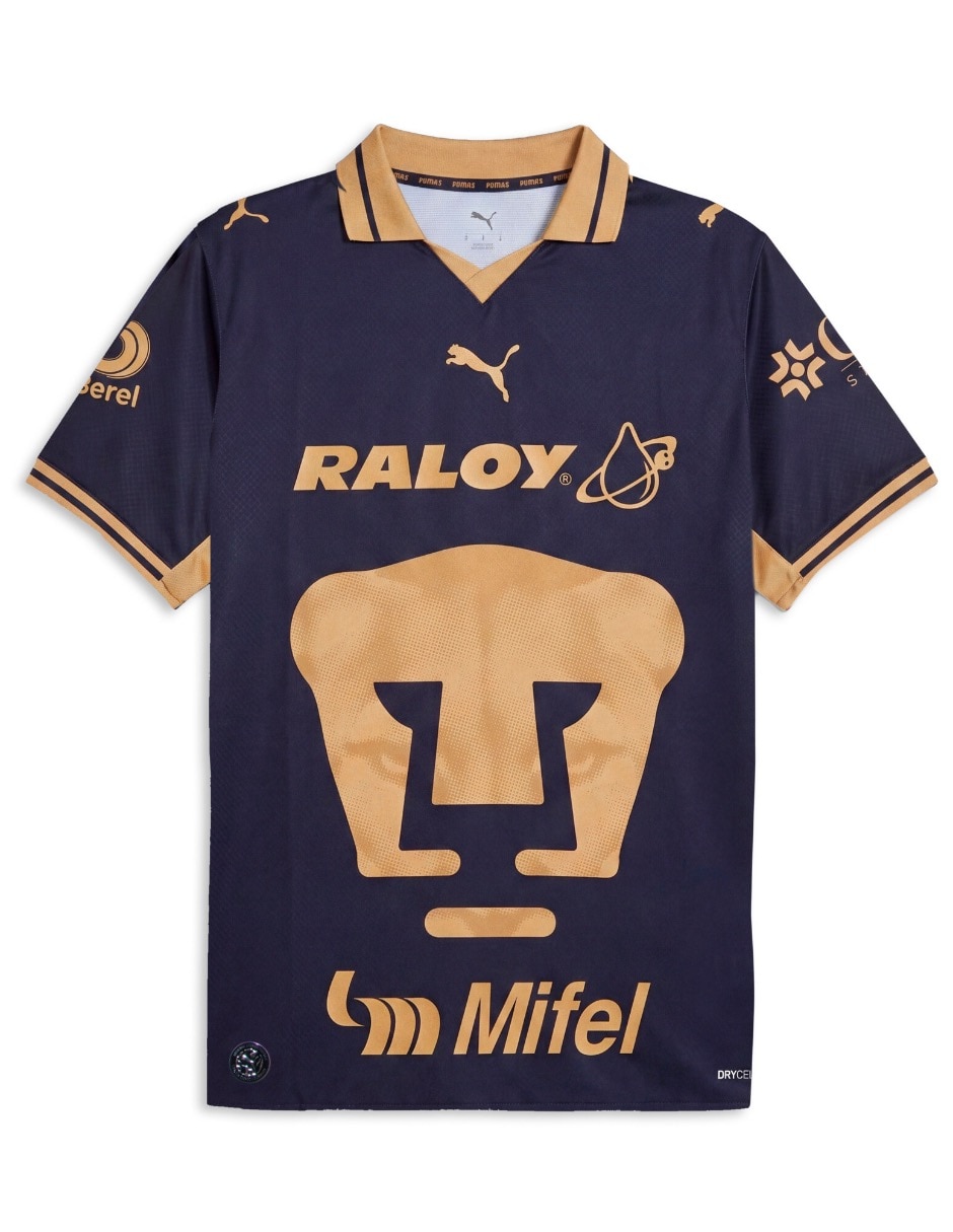 Playera deportiva para entrenamiento pumas de la unam de hombre