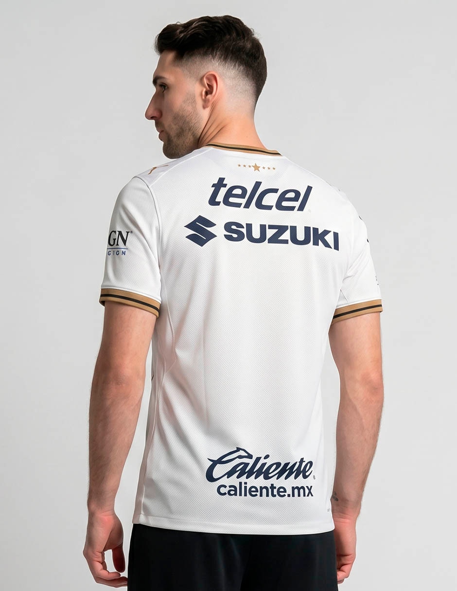 Jersey de Pumas de la UNAM visitante fan para hombre 2