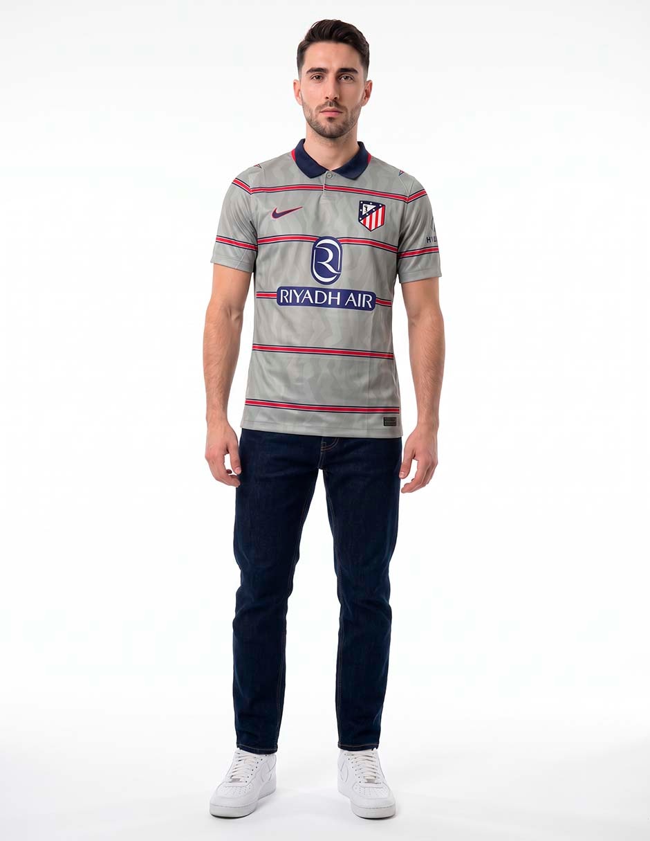 Jersey de club atlético de madrid entrenamiento manga corta para hombre 3