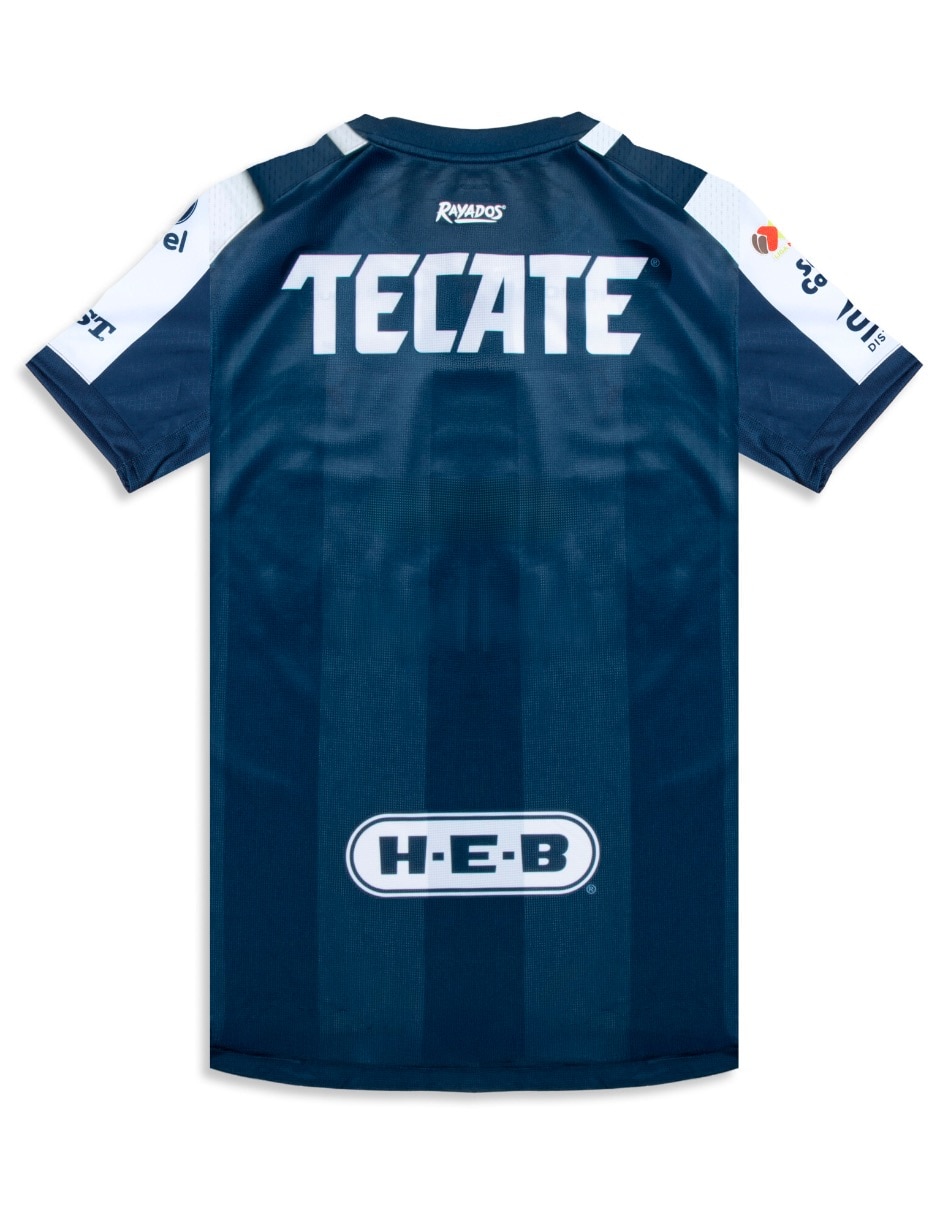 Jersey de club de fútbol monterrey local manga corta para hombre 2