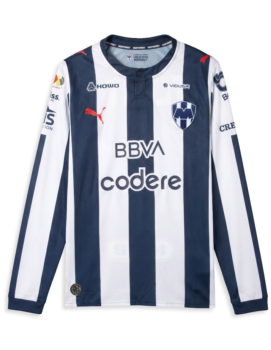 Jersey de club de fútbol monterrey local de manga corta jugador para hombre Jersey de club de fútbol monterrey local de manga corta jugador para hombre