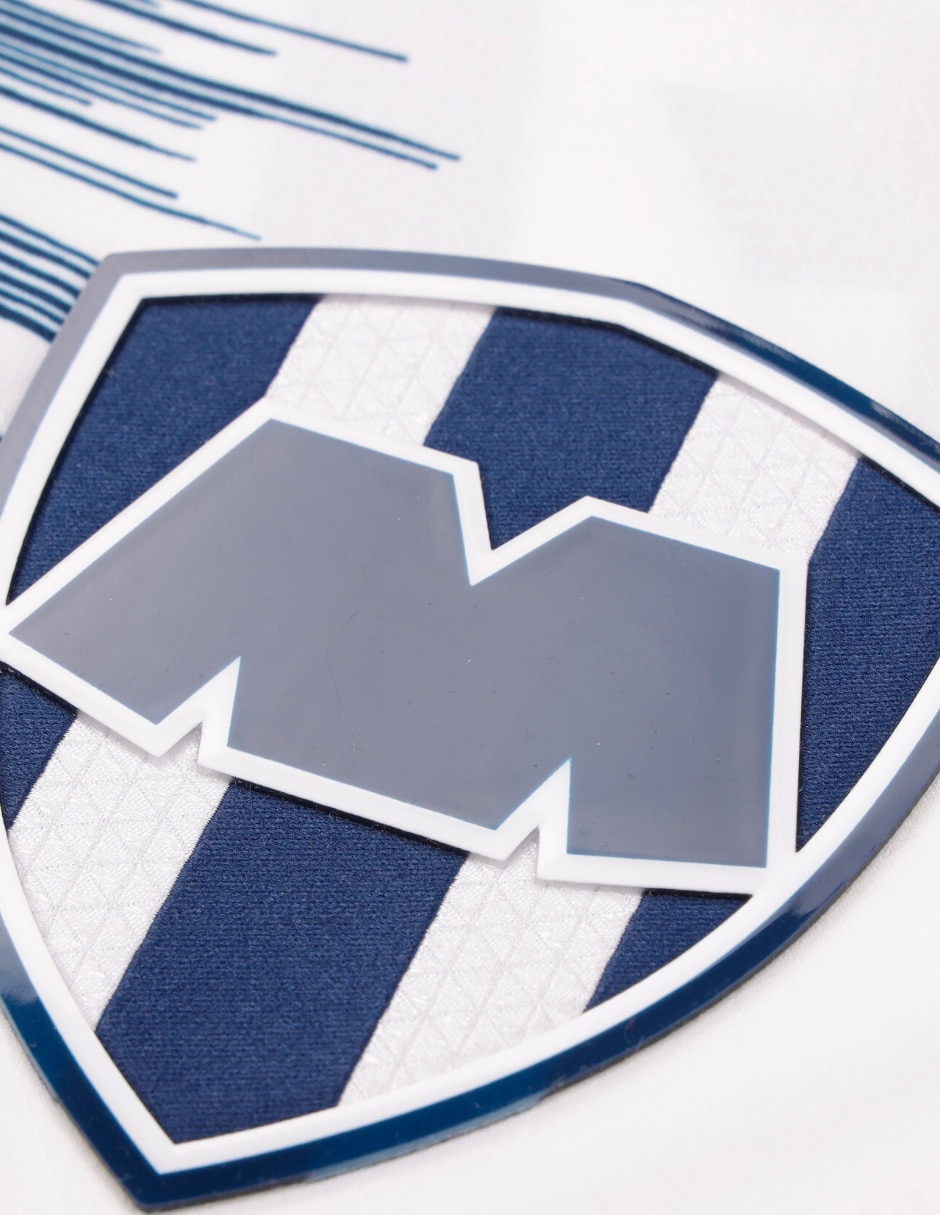 Jersey de club de fútbol monterrey visitante manga corta para hombre 4
