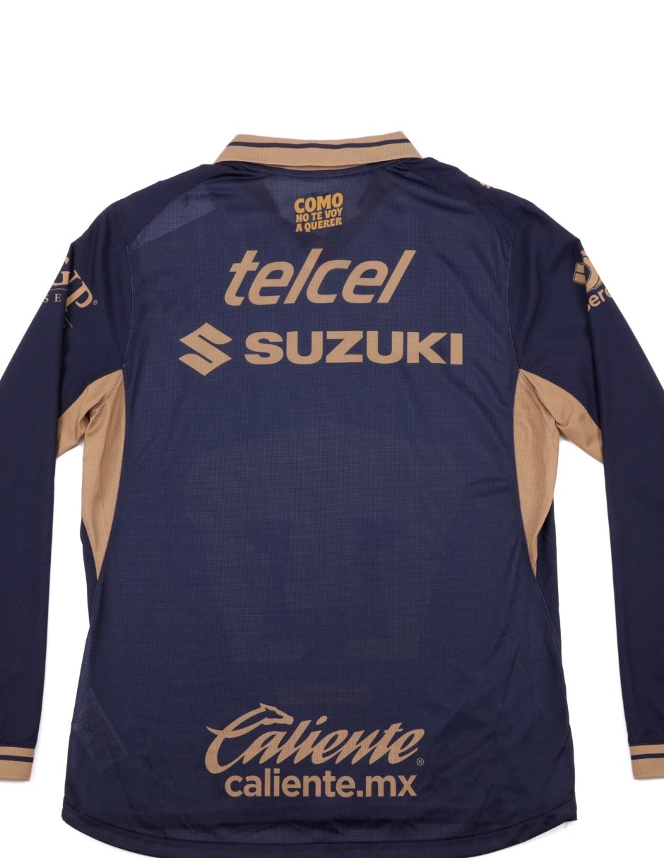 Jersey Pumas de la UNAM local manga larga para hombre 6