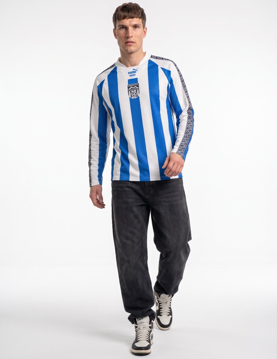 Jersey de Club de Fútbol Monterrey entrenamiento manga corta jugador para hombre 3
