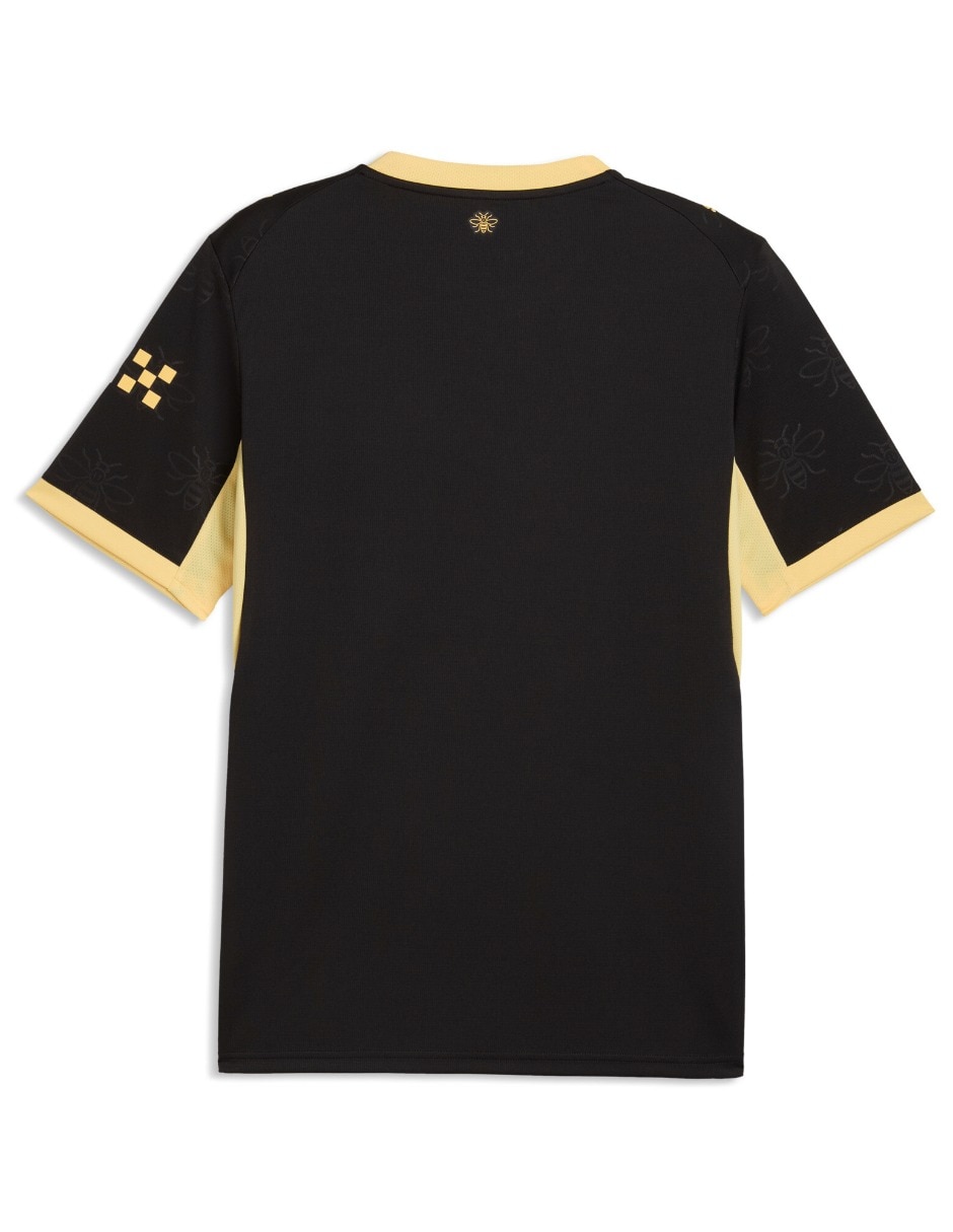 Jersey de manchester city visitante de manga corta jugador para hombre 5