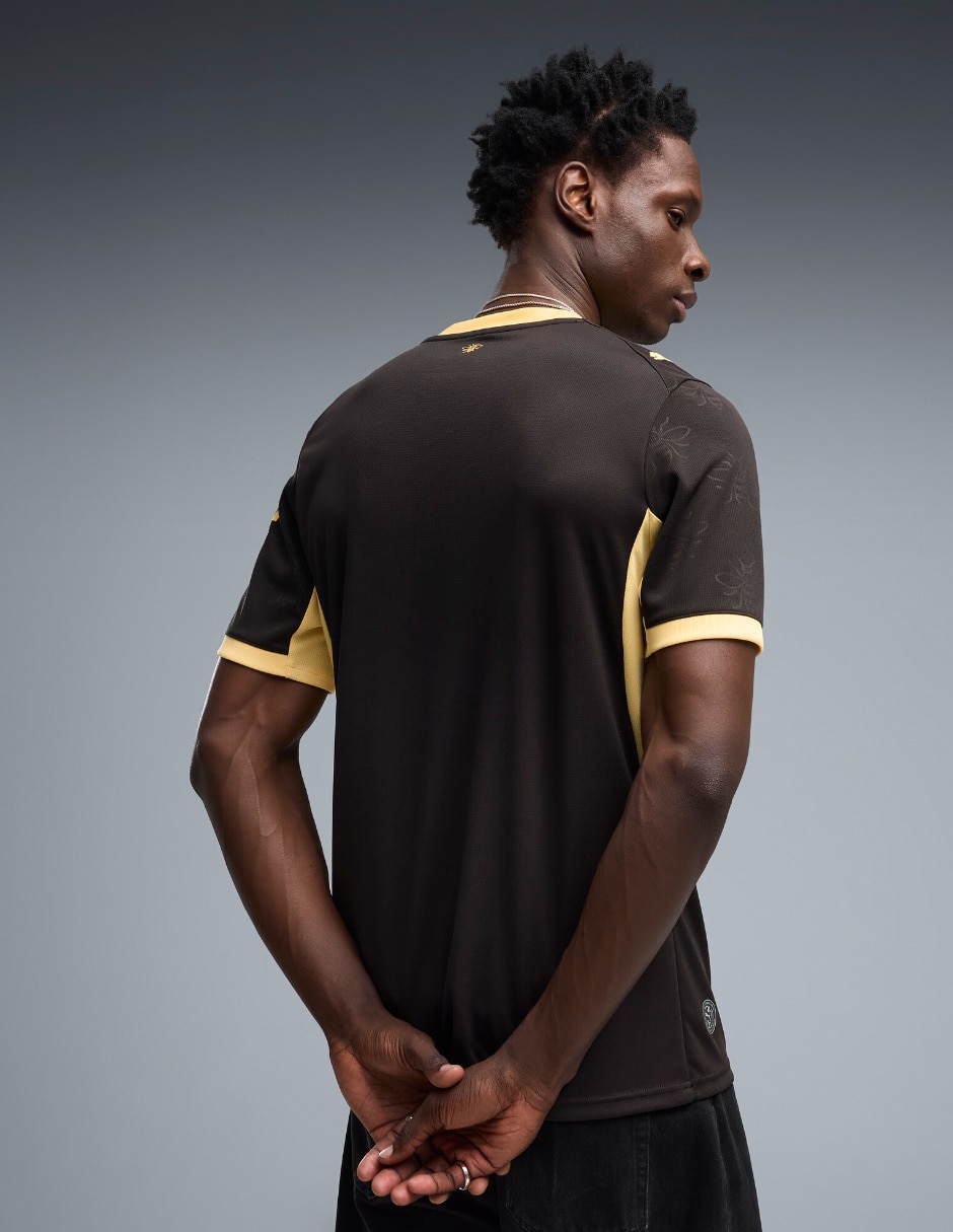 Jersey de manchester city visitante de manga corta jugador para hombre 2