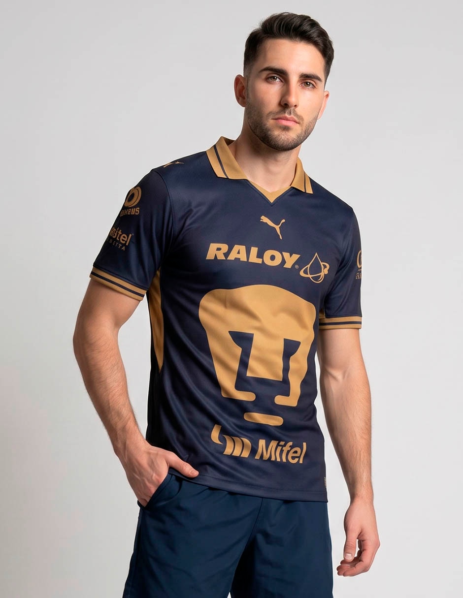 Jersey de Pumas de la UNAM local fan para hombre