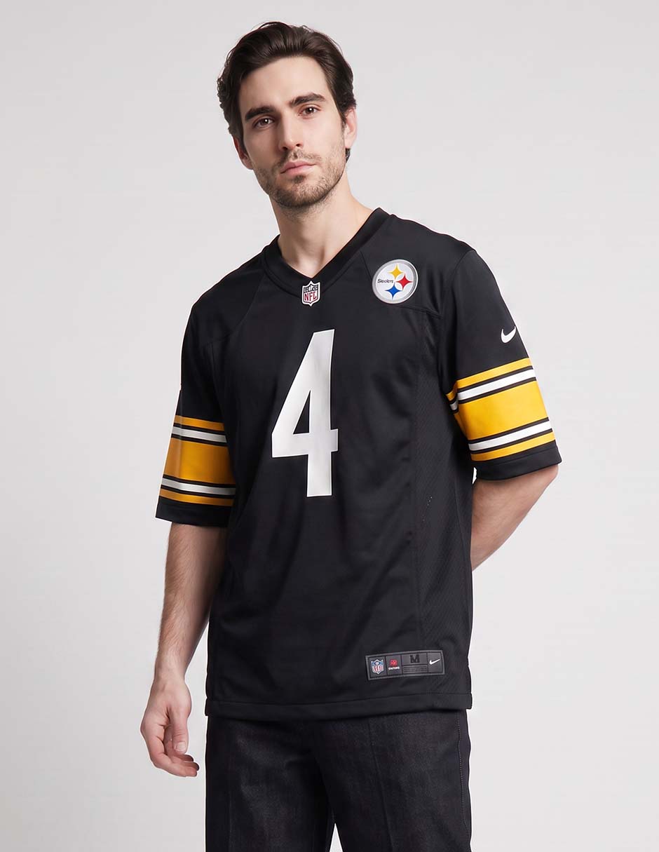 Jersey de pittsburgh steelers manga corta jugador para hombre