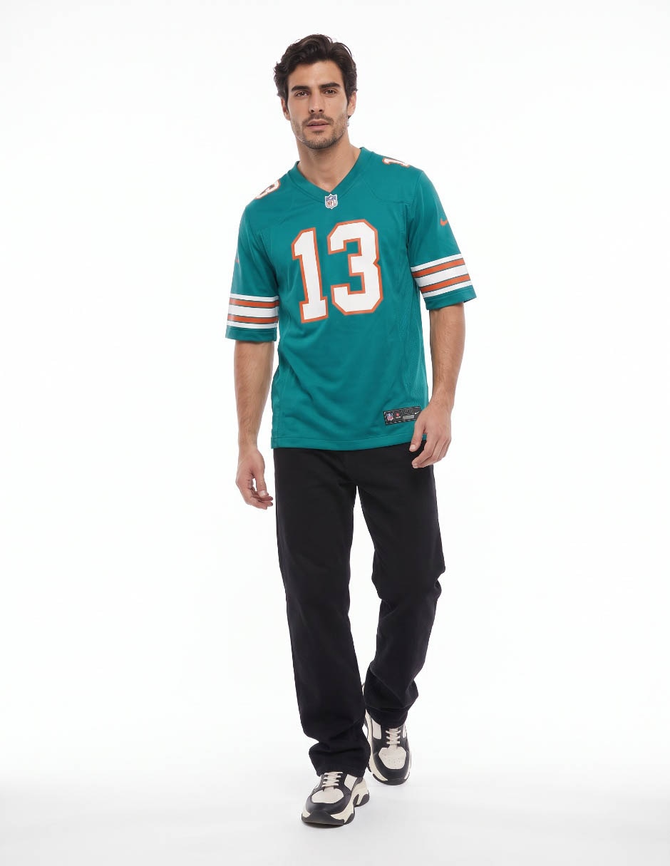 Jersey de detroit lions conmemorativo de manga corta jugador para hombre 3