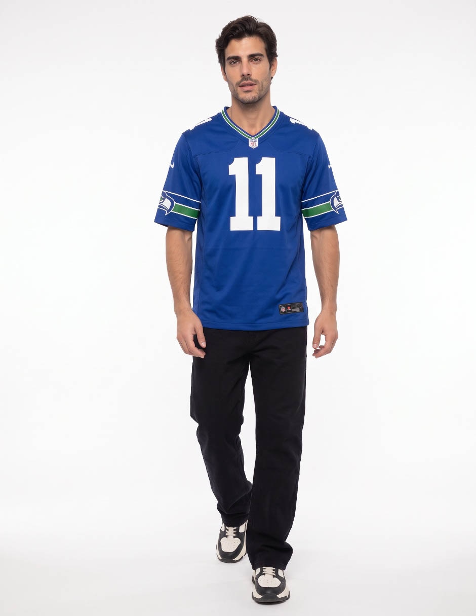 Jersey de detroit lions conmemorativo de manga corta jugador para hombre 3