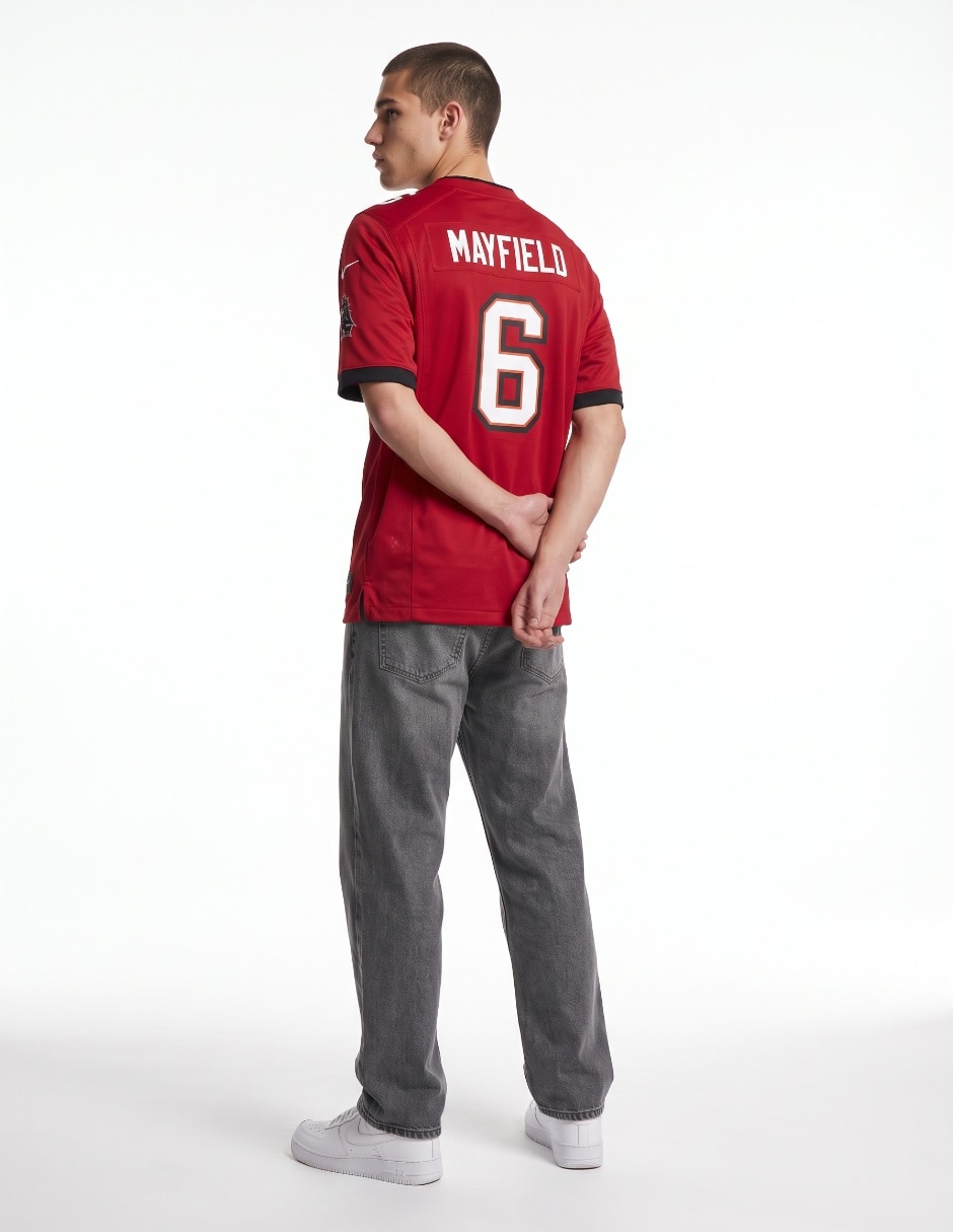 Jersey de tampa bay buccaneers conmemorativo de manga corta jugador de hombre 2