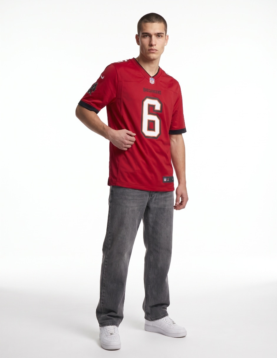 Jersey de tampa bay buccaneers conmemorativo de manga corta jugador de hombre 3