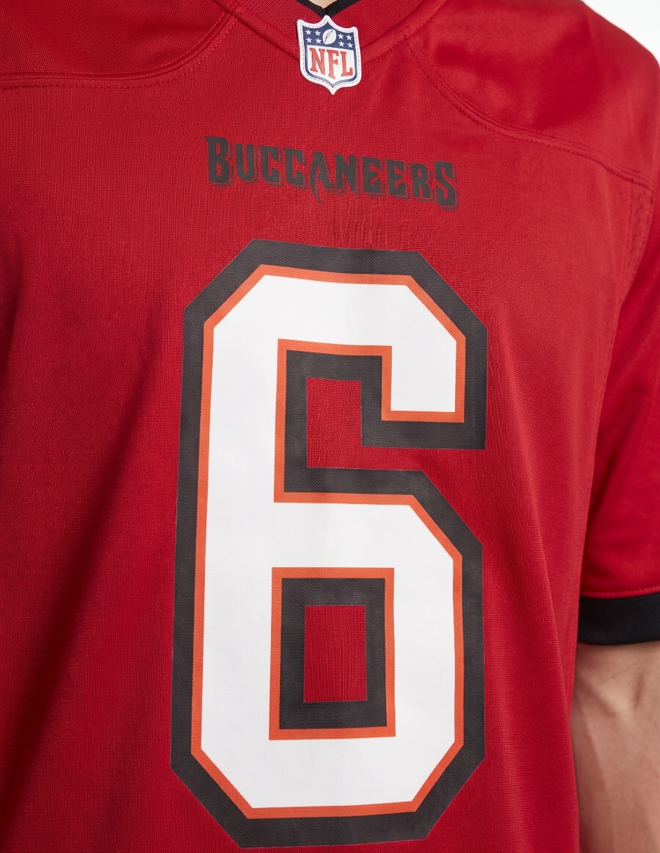 Jersey de tampa bay buccaneers conmemorativo de manga corta jugador de hombre 4