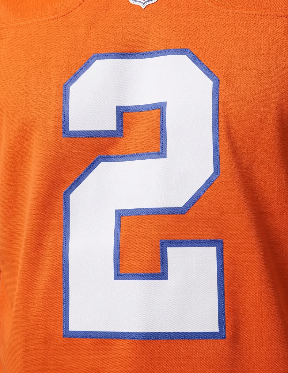 Jersey de denver broncos conmemorativo de manga corta jugador de hombre 4