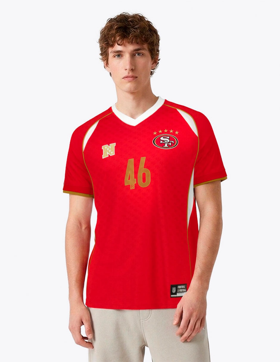 Playera deportiva para fútbol americano San Francisco 49ers para hombre Playera deportiva para fútbol americano San Francisco 49ers para hombre