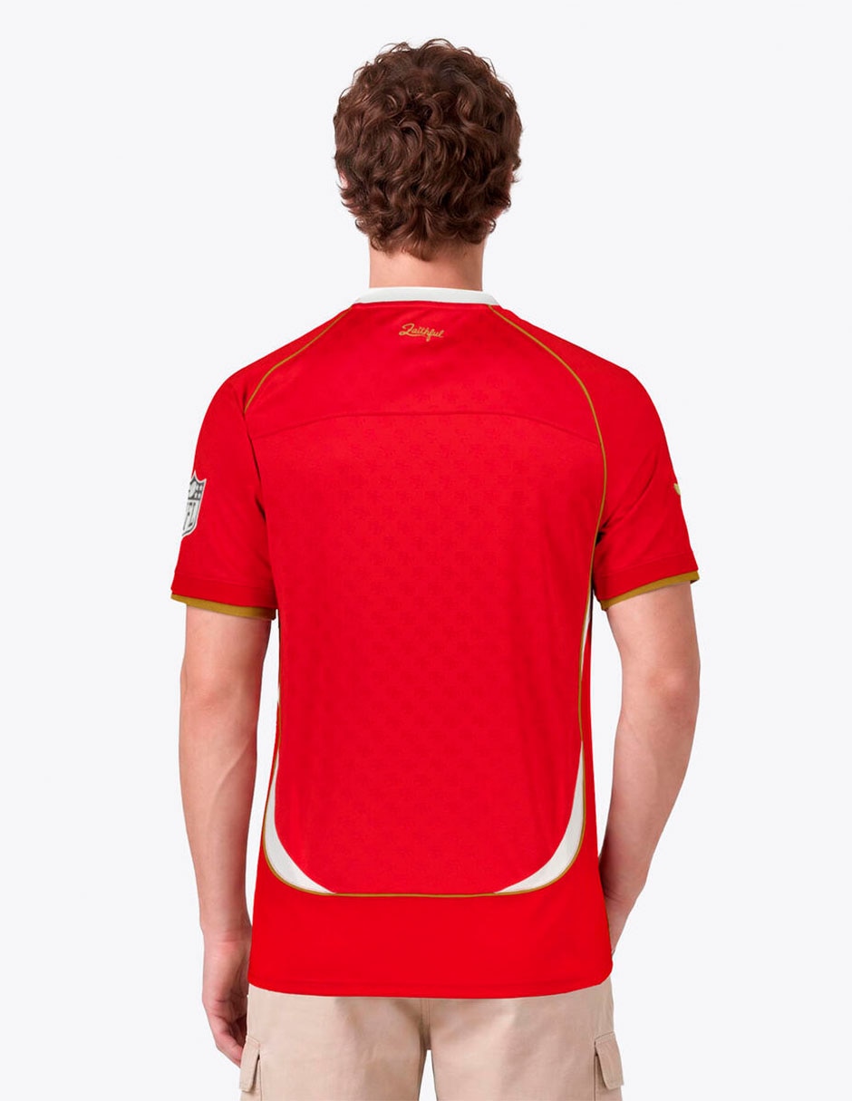 Playera deportiva para fútbol americano San Francisco 49ers para hombre 2