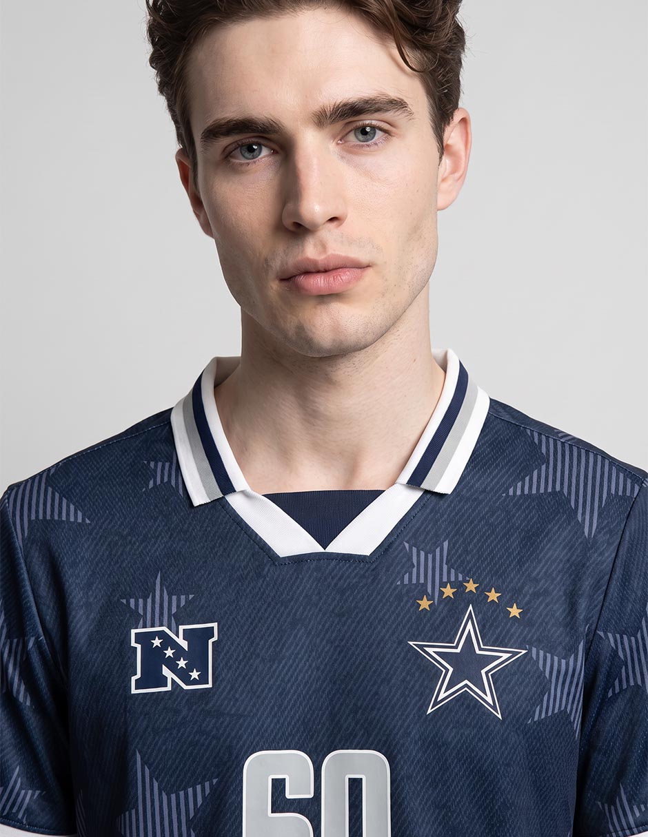 Playera deportiva fútbol americano dallas cowboys de hombre 3
