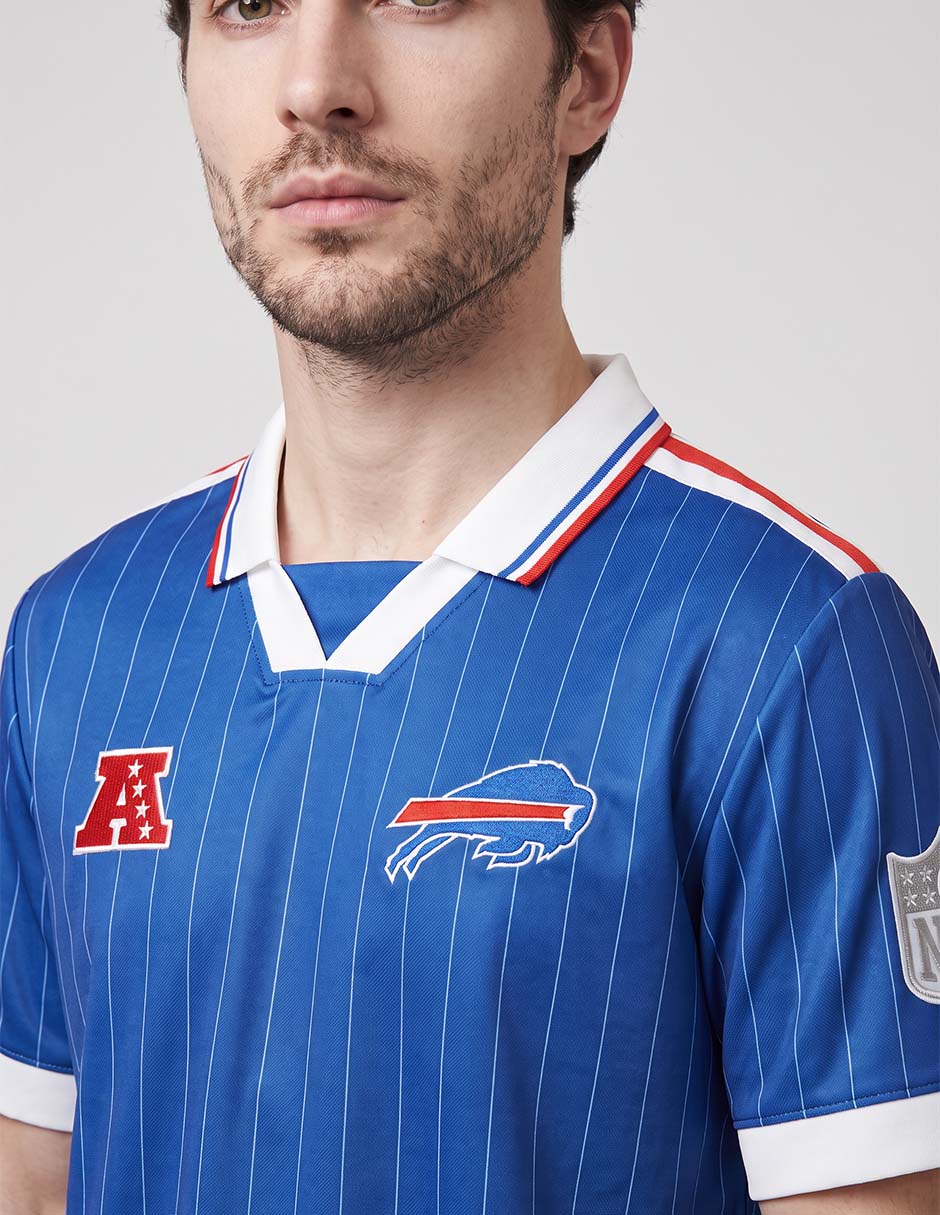 Playera deportiva para fútbol americano buffalo bills de hombre 3