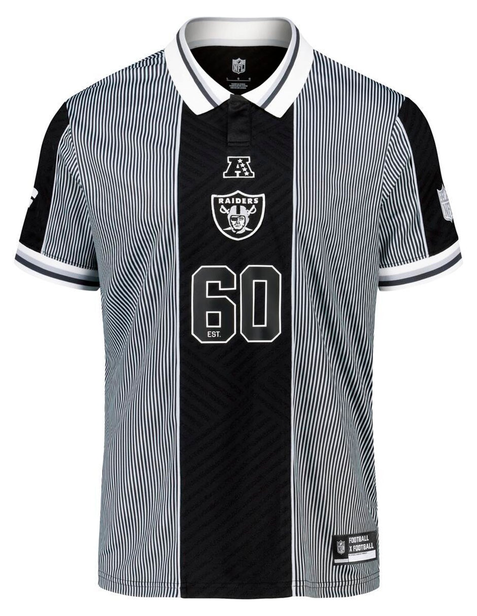 Playera deportiva para futbol americano las vegas raiders para hombre 3