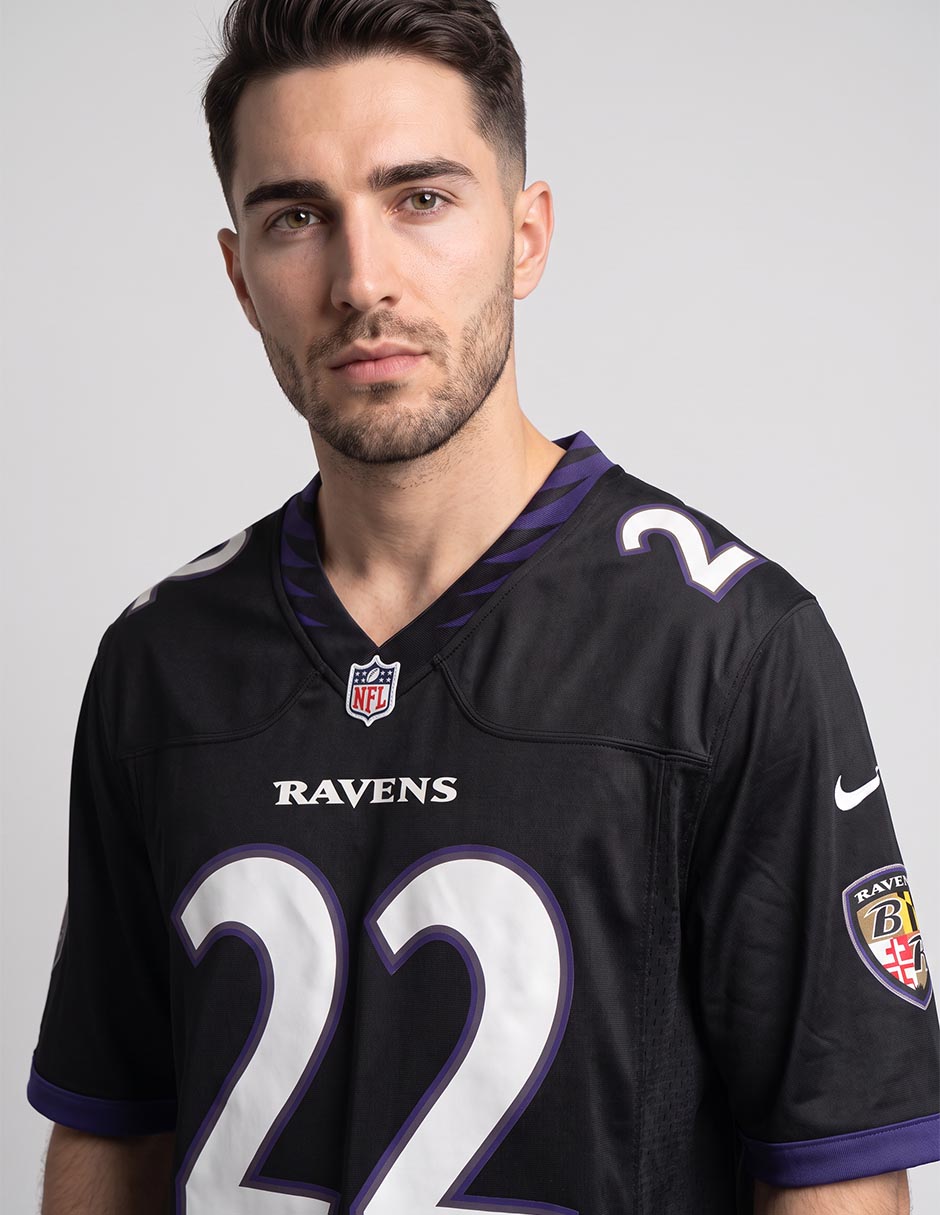 Jersey de Baltimore Ravens conmemorativo jugador para hombre 3