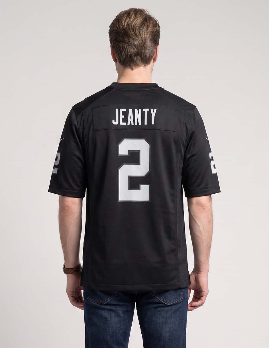 Jersey de las vegas raiders manga corta jugador para hombre 2