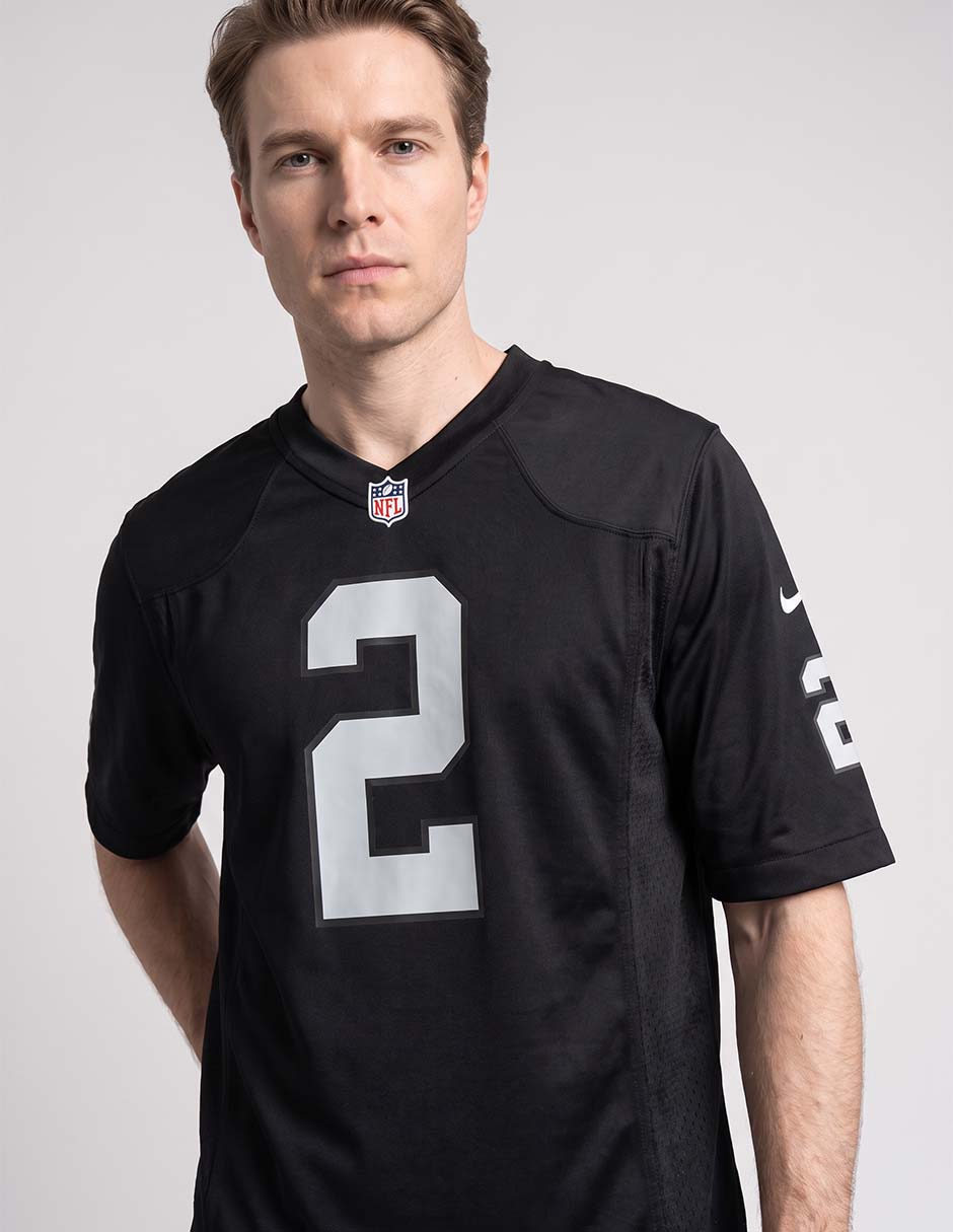 Jersey de las vegas raiders manga corta jugador para hombre 3